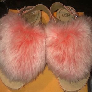 UGG Women’s Holly Fur Sandal